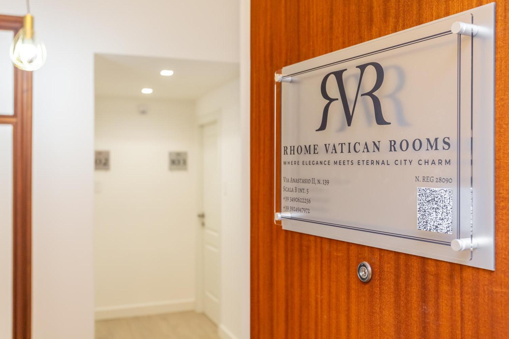 Rhome Vatican Rooms Rom Exteriör bild